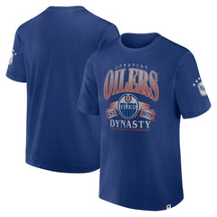Edmonton Oilers Fanatics Decades Collection Made To Last T-Shirt - Blue | Fanatics near me