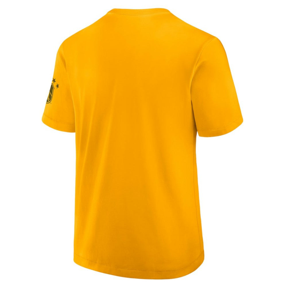 Boston Bruins Fanatics Decades Collection Made To Last T-Shirt - Yellow | Fanatics Clearance