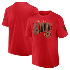 Chicago Blackhawks Fanatics Decades Collection Made To Last T-Shirt - Red | Fanatics near me