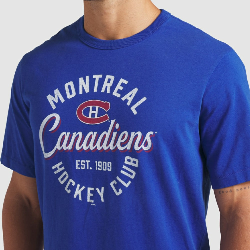 Montreal Canadiens Fanatics Decades Collection Made To Last T-Shirt - Royal | Fanatics near me