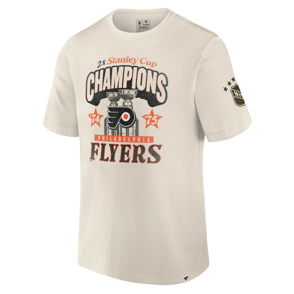 Philadelphia Flyers Fanatics Decades Collection Timeless T-Shirt - White | Fanatics near me