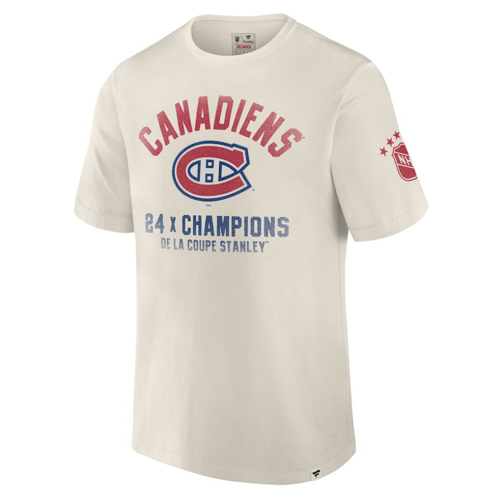 Montreal Canadiens Fanatics Decades Collection Timeless T-Shirt - White | Fanatics sale