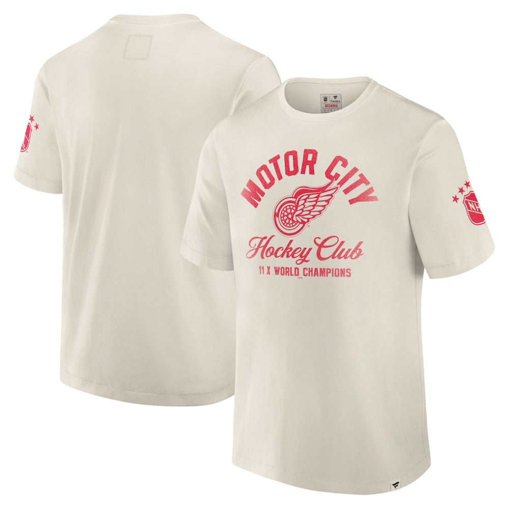 Detroit Red Wings Fanatics Decades Collection Timeless T-Shirt - White | Fanatics on sale