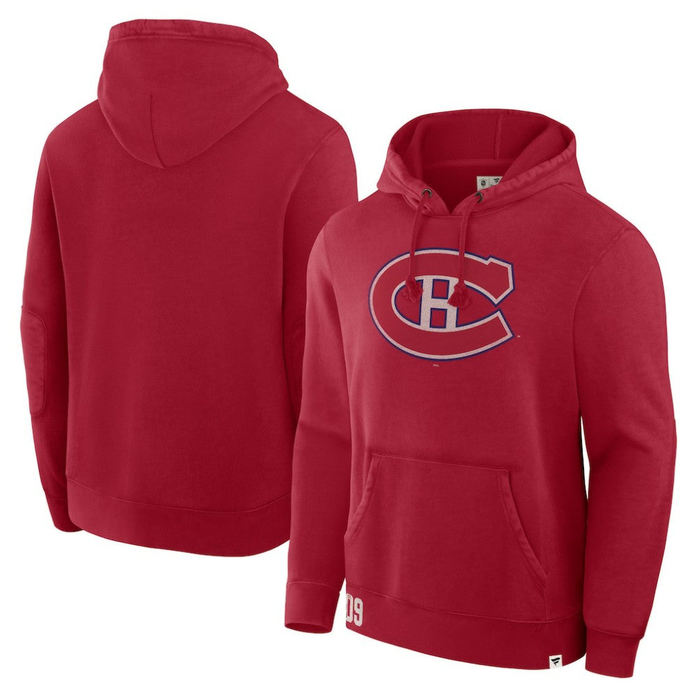 Montreal Canadiens Fanatics Decades Collection Tradition Hoodie - Red | Fanatics Clearance