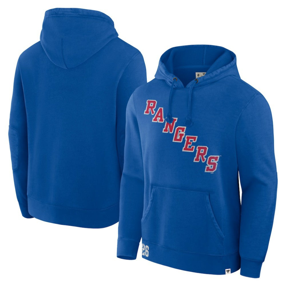 New York Rangers Fanatics Decades Collection Tradition Hoodie - Blue | Fanatics Lifestyle