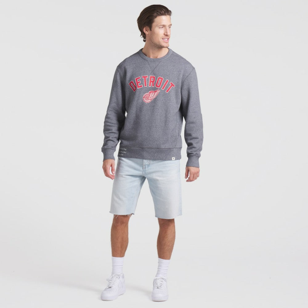 Detroit Red Wings Fanatics Decades Collection Legendary Fleece Pullover Sweatshirt - Heather Gray | Fanatics discount