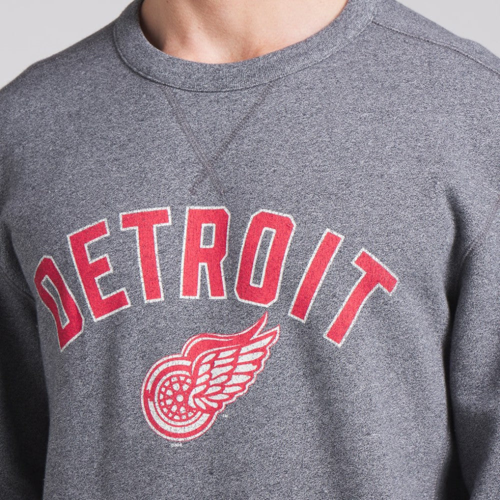 Detroit Red Wings Fanatics Decades Collection Legendary Fleece Pullover Sweatshirt - Heather Gray | Fanatics discount
