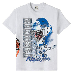 Toronto Maple Leafs OVO x NHL Retro T-Shirt - Heather Gray | NHL Lifestyle