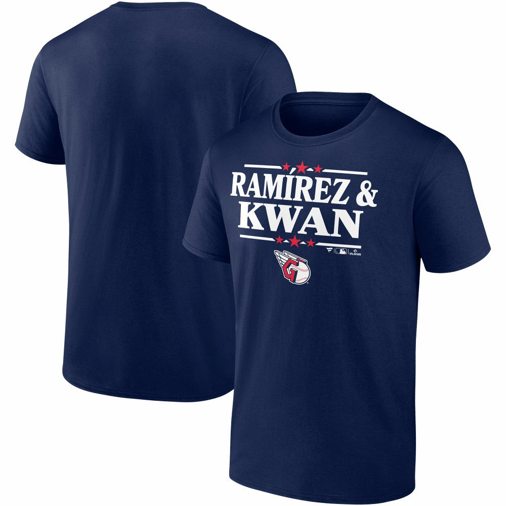 Jose Ramirez & Steven Kwan Cleveland Guardians Election Player T-Shirt for sale