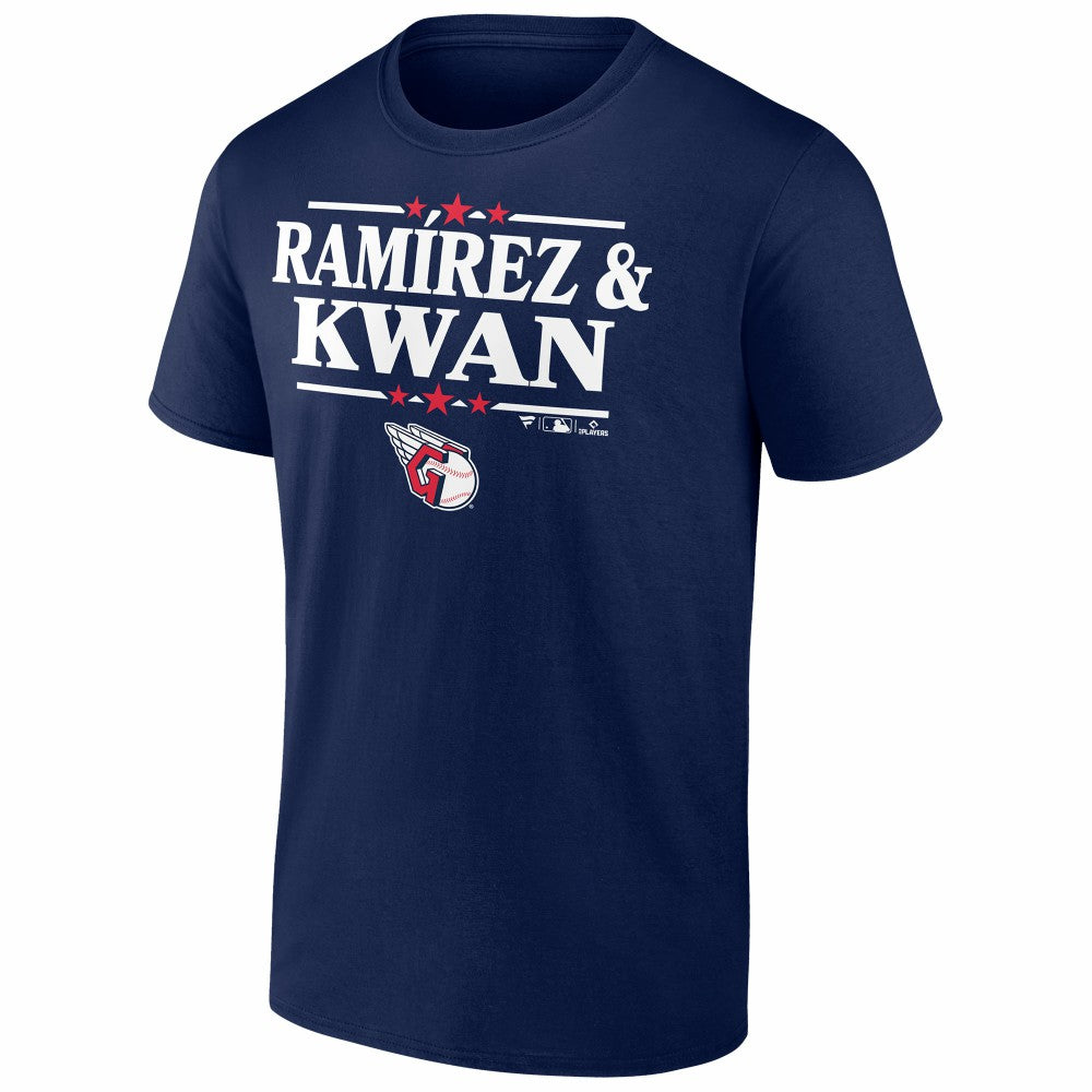 Jose Ramirez & Steven Kwan Cleveland Guardians Election Player T-Shirt for sale
