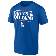 Mookie Betts & Shohei Ohtani Los Angeles Dodgers Election Player T-Shirt Sale
