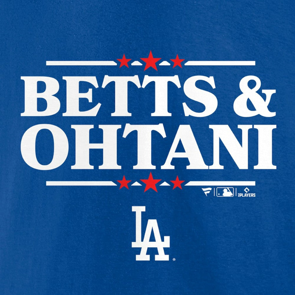Mookie Betts & Shohei Ohtani Los Angeles Dodgers Election Player T-Shirt Sale