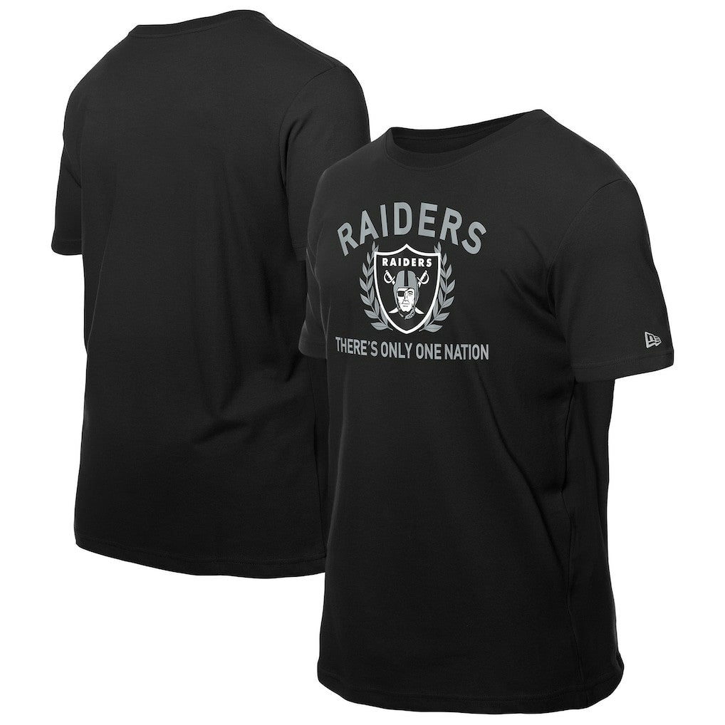 Las Vegas Raiders New Era 2025 NFL Draft T-Shirt - Black - NFL
