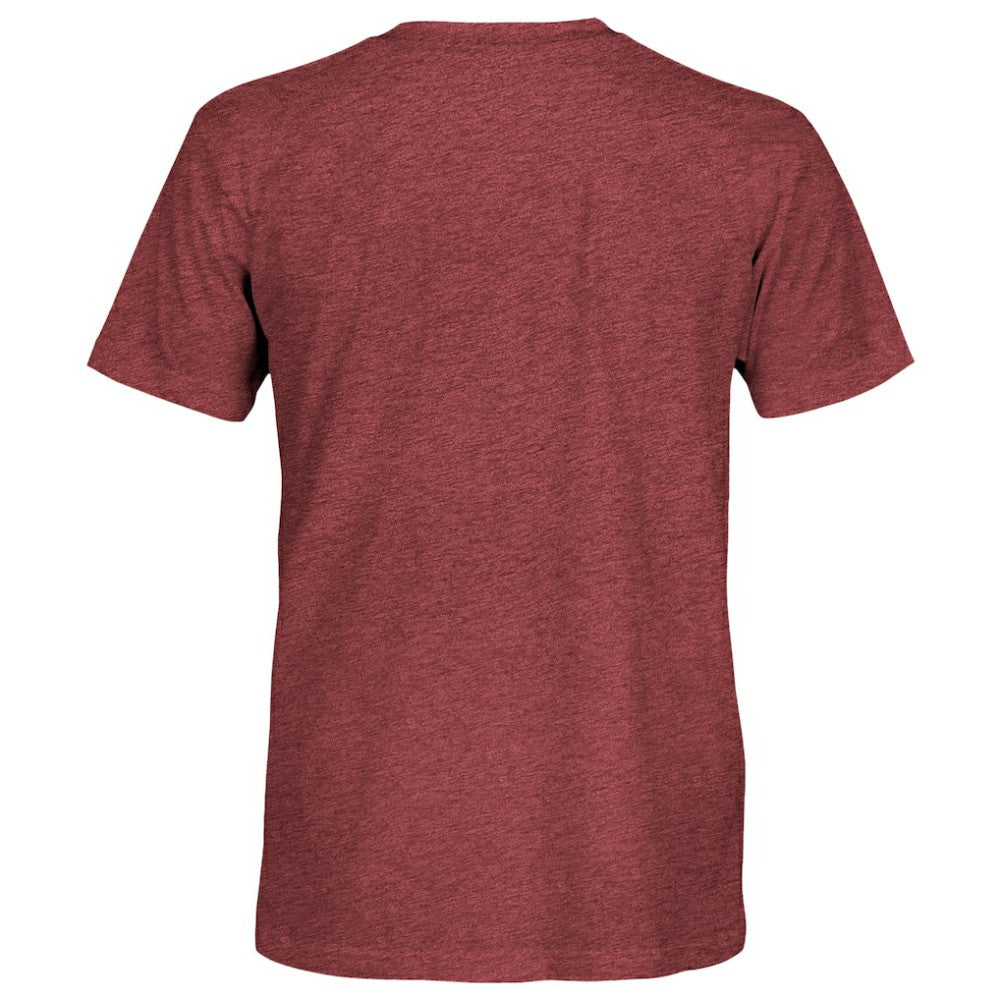Manchester City 1863FC Mono Badge Retro Tri-Blend T-Shirt Maroon