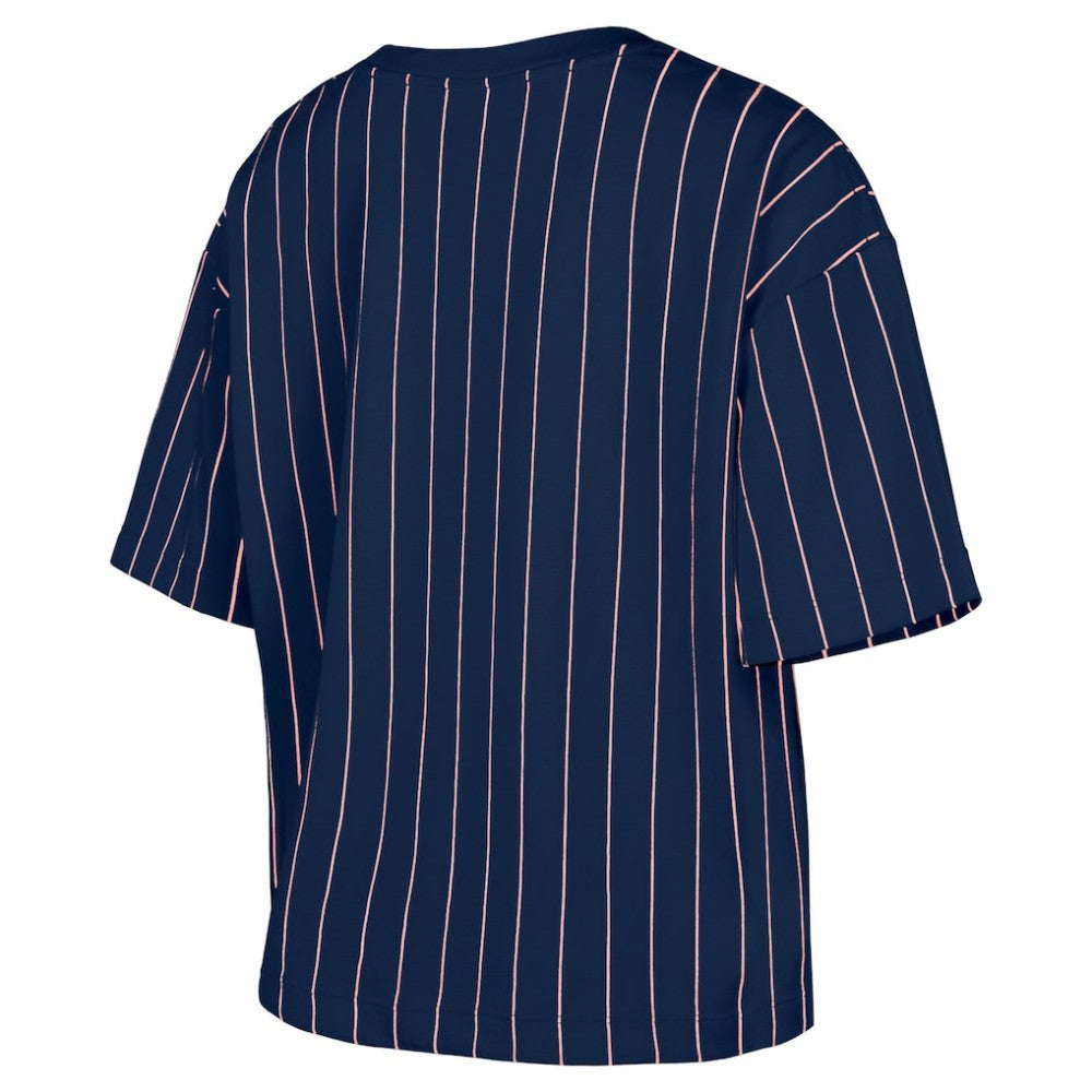 Washington Nationals New Era Women's 2025 City Connect Pinstripe T-Shirt Near Me