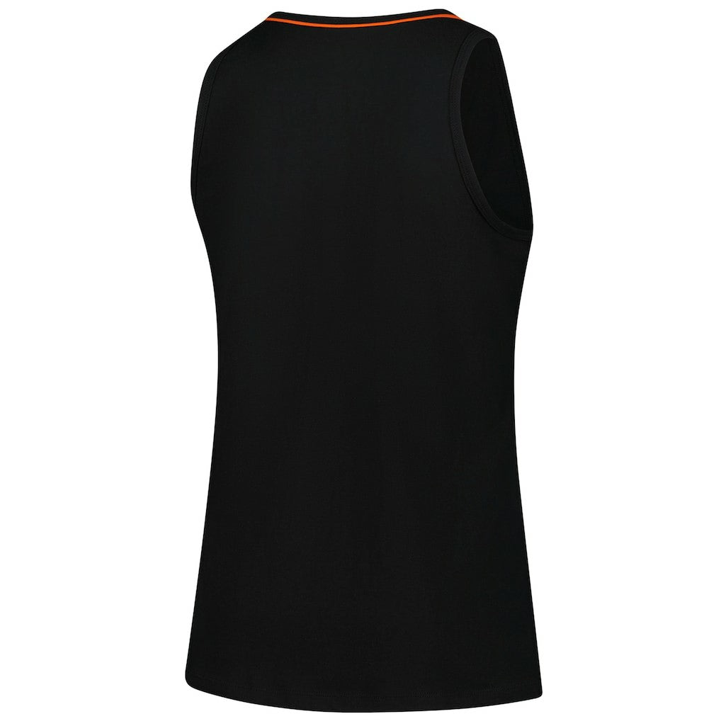 Cincinnati Bengals Logo Athletic Women's Plus Size Stellar Win V-Neck Tank Top - Black - NFL