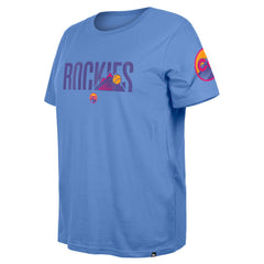Colorado Rockies New Era Women's 2025 City Connect Plus Size T-Shirt Discount