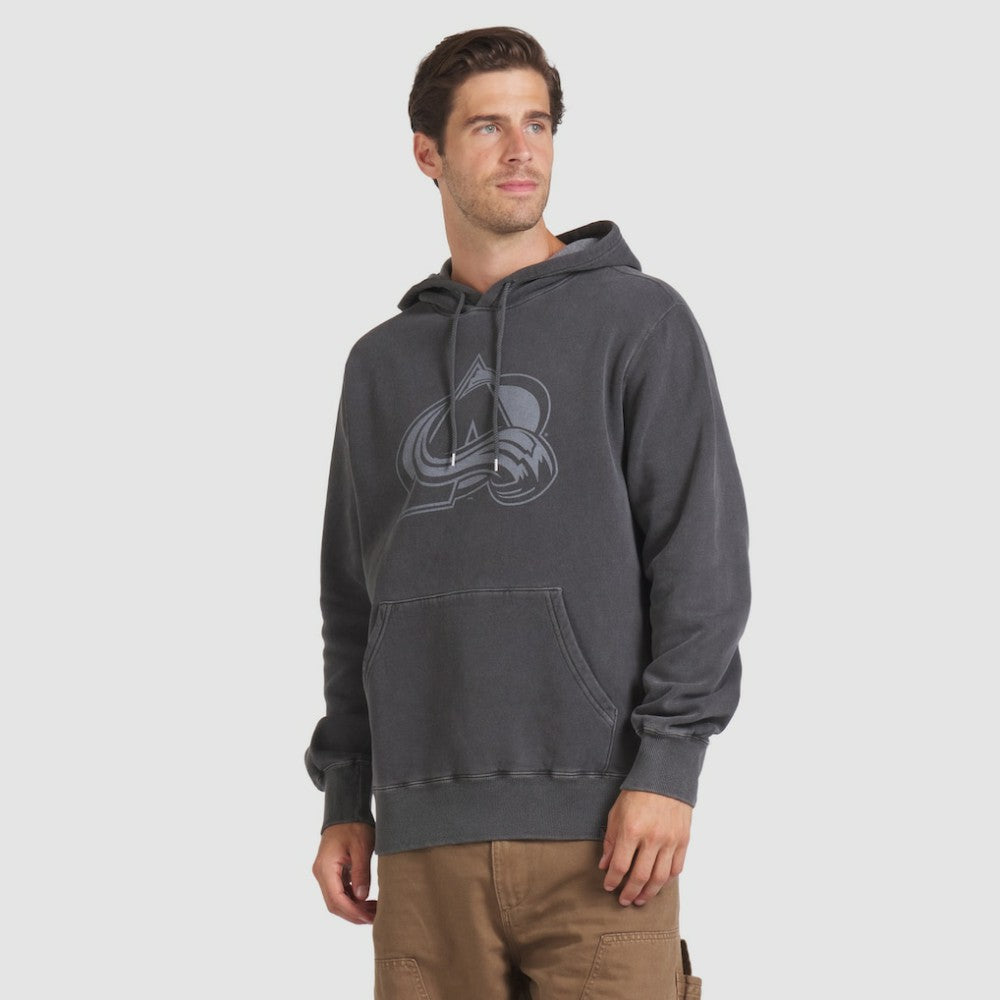 Colorado Avalanche Fanatics Made in Canada Pullover Hoodie - Black | Fanatics on sale