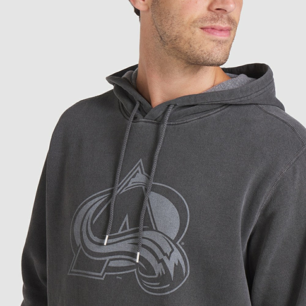 Colorado Avalanche Fanatics Made in Canada Pullover Hoodie - Black | Fanatics on sale