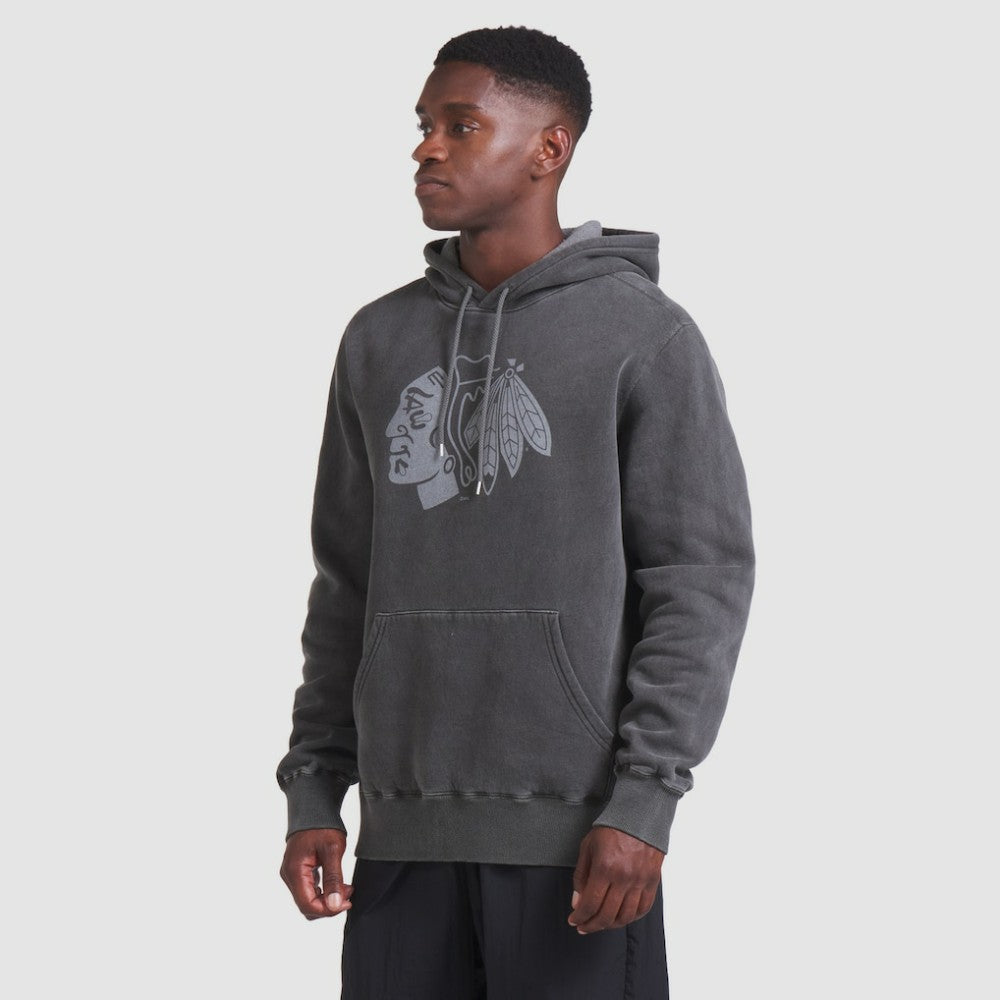Chicago Blackhawks Fanatics Made in Canada Pullover Hoodie - Black | Fanatics discount