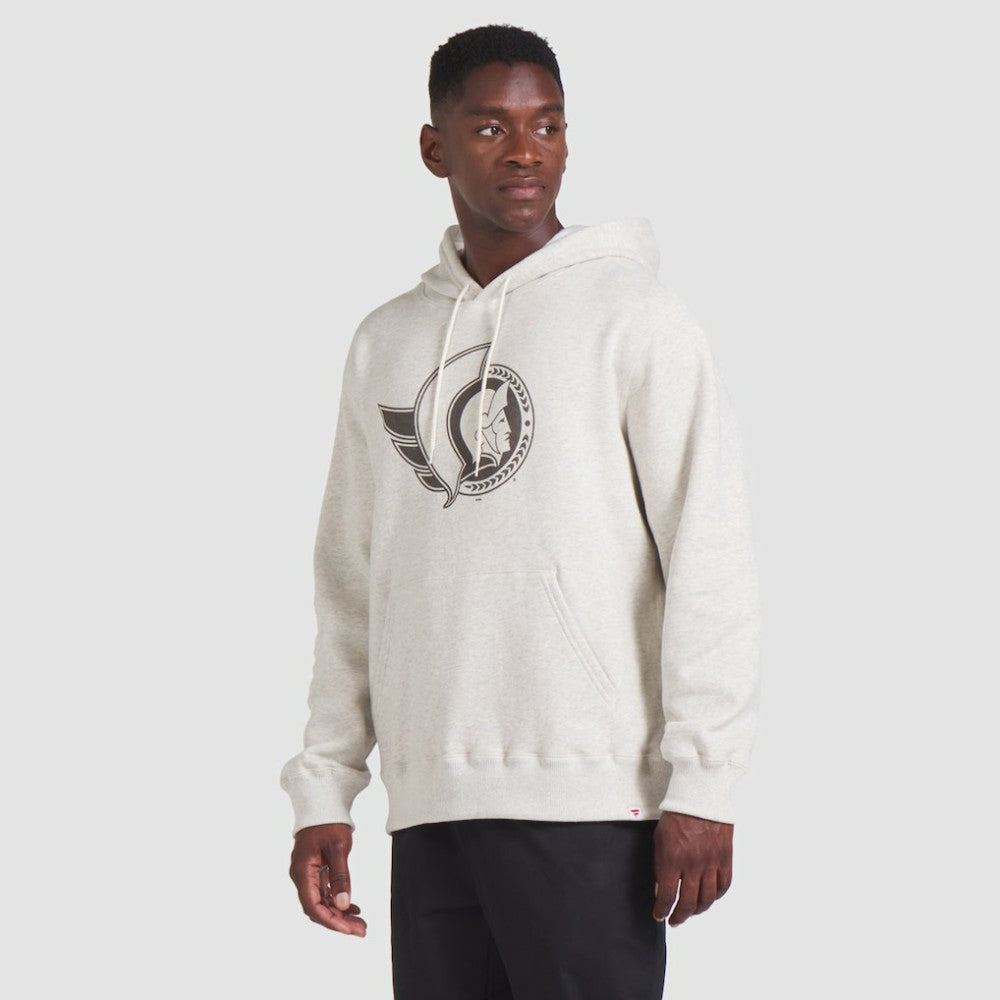 Ottawa Senators Fanatics Made in Canada Pullover Hoodie - Cream | Fanatics Clearance