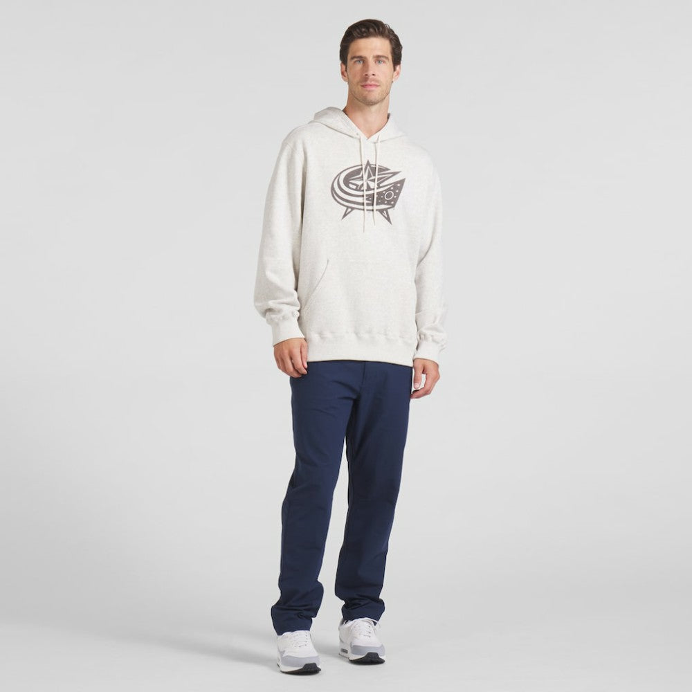 Columbus Blue Jackets Fanatics Made in Canada Pullover Hoodie - Cream | Fanatics near me