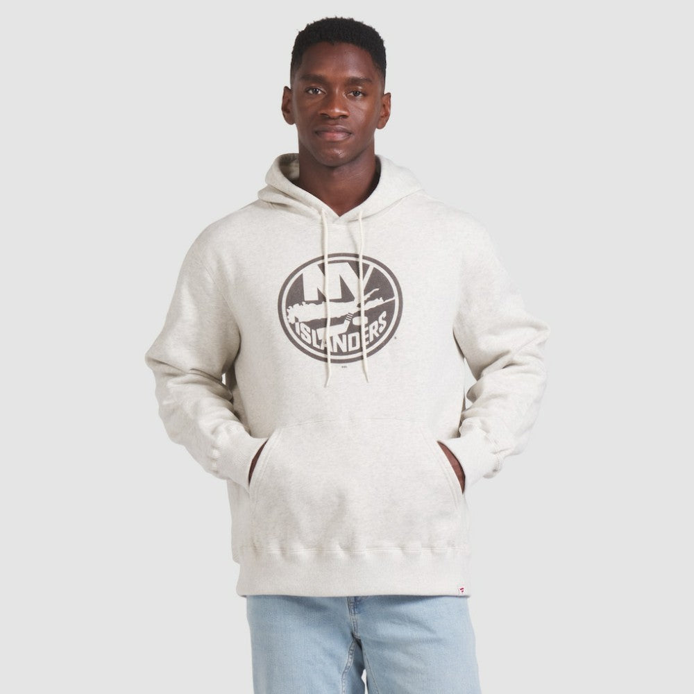 New York Islanders Fanatics Made in Canada Pullover Hoodie - Cream | Fanatics Lifestyle