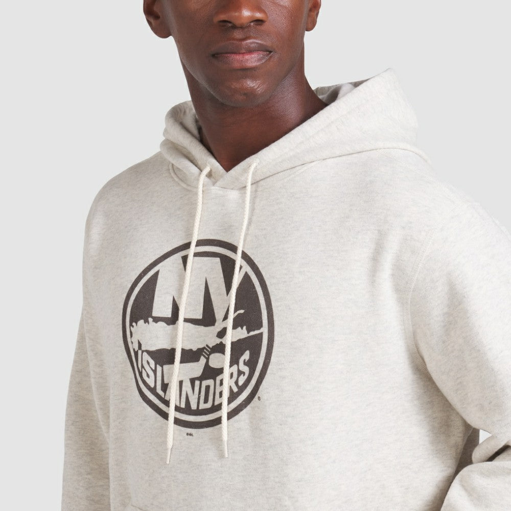 New York Islanders Fanatics Made in Canada Pullover Hoodie - Cream | Fanatics Lifestyle