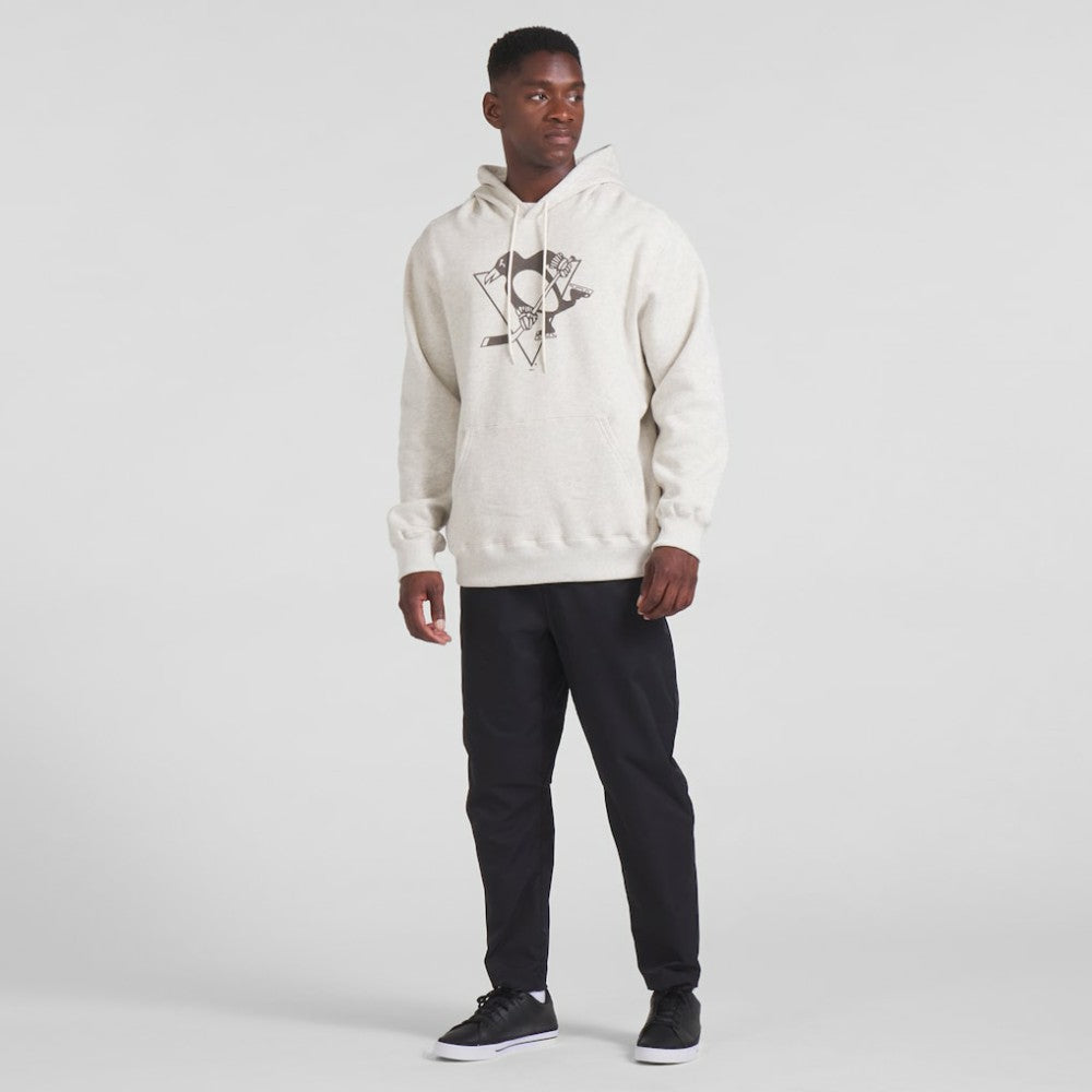 Pittsburgh Penguins Fanatics Made in Canada Pullover Hoodie - Cream | Fanatics discount