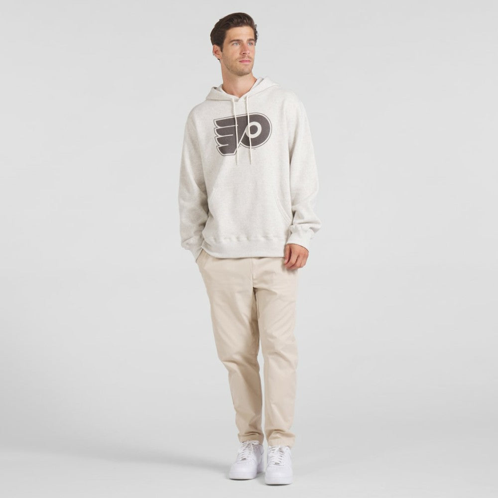 Philadelphia Flyers Fanatics Made in Canada Pullover Hoodie - Cream | Fanatics Clearance