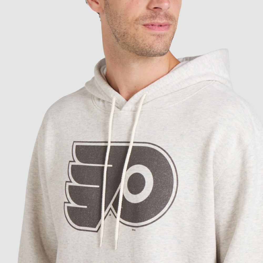 Philadelphia Flyers Fanatics Made in Canada Pullover Hoodie - Cream | Fanatics Clearance