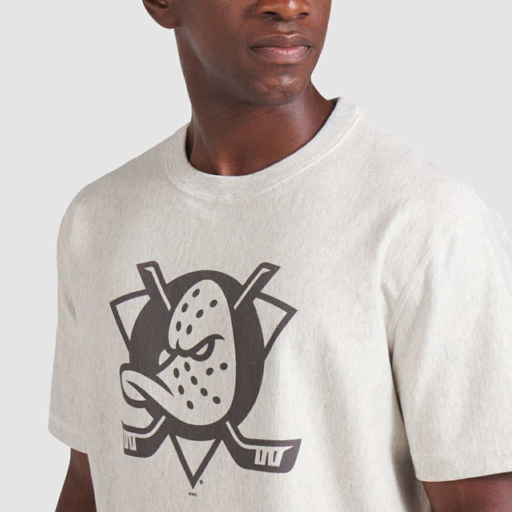 Anaheim Ducks Fanatics Made in Canada T-Shirt - Cream | Fanatics Clearance