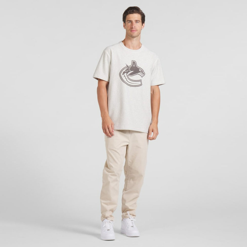 Vancouver Canucks Fanatics Made in Canada T-Shirt - Cream | Fanatics Lifestyle