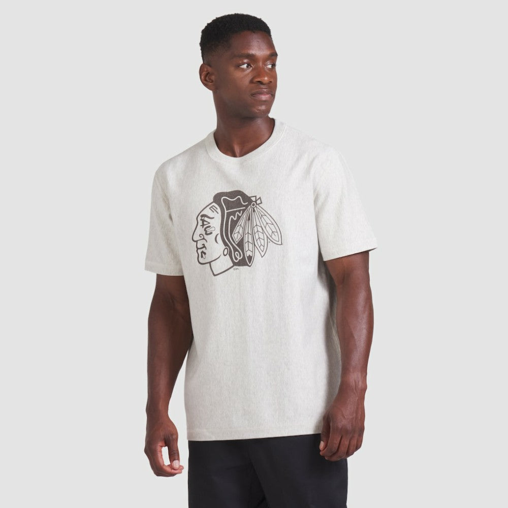 Chicago Blackhawks Fanatics Made in Canada T-Shirt - Cream | Fanatics Clearance
