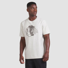 Chicago Blackhawks Fanatics Made in Canada T-Shirt - Cream | Fanatics Clearance
