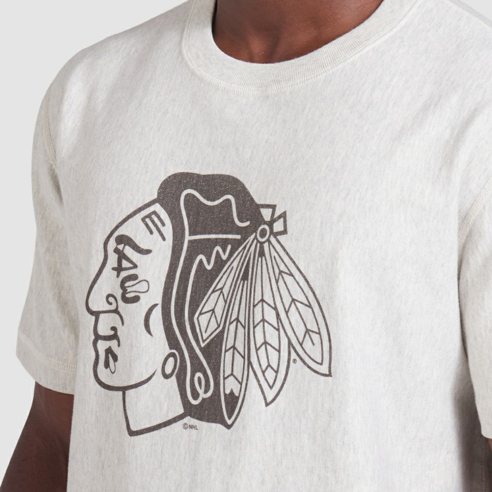 Chicago Blackhawks Fanatics Made in Canada T-Shirt - Cream | Fanatics Clearance