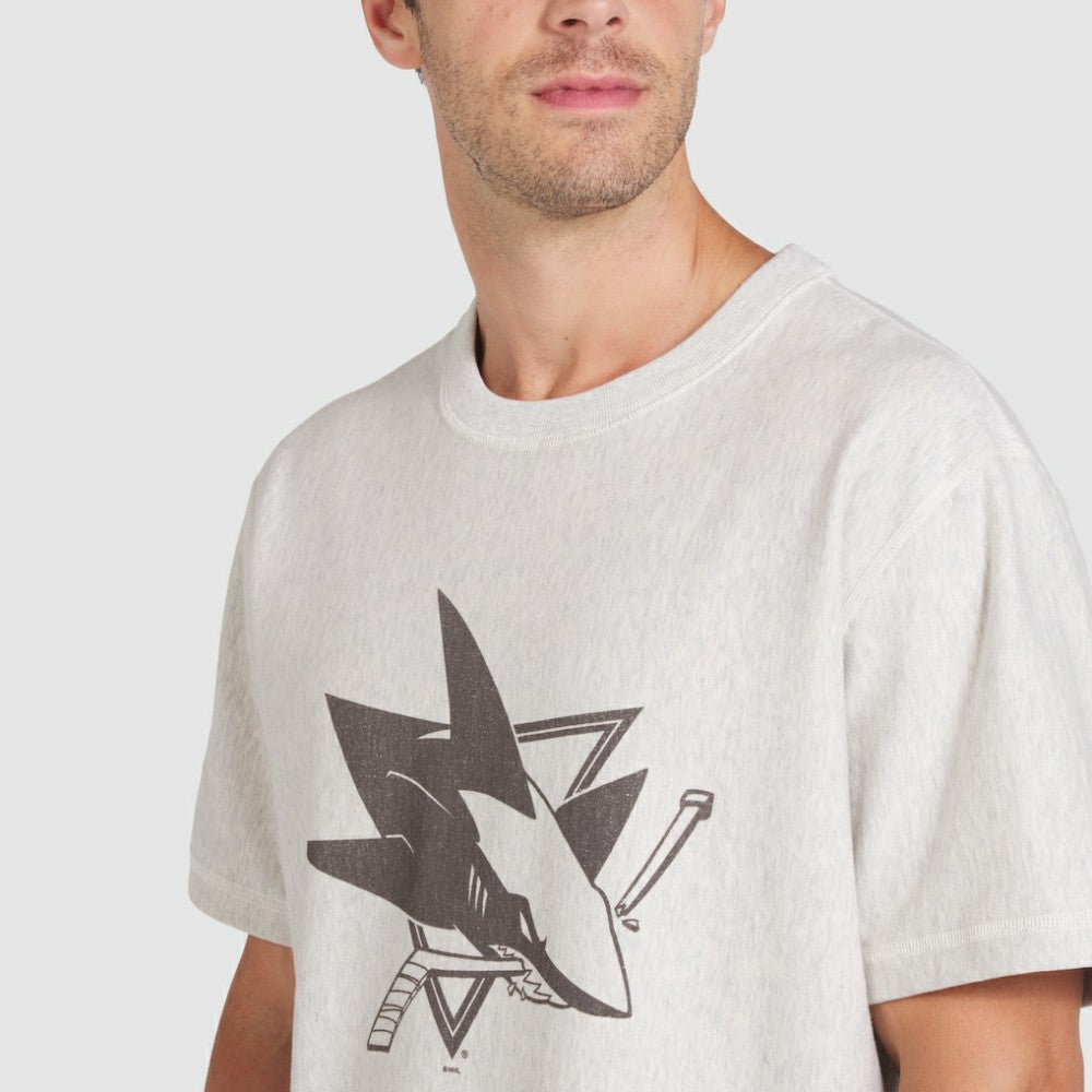San Jose Sharks Fanatics Made in Canada T-Shirt - Cream | Fanatics online