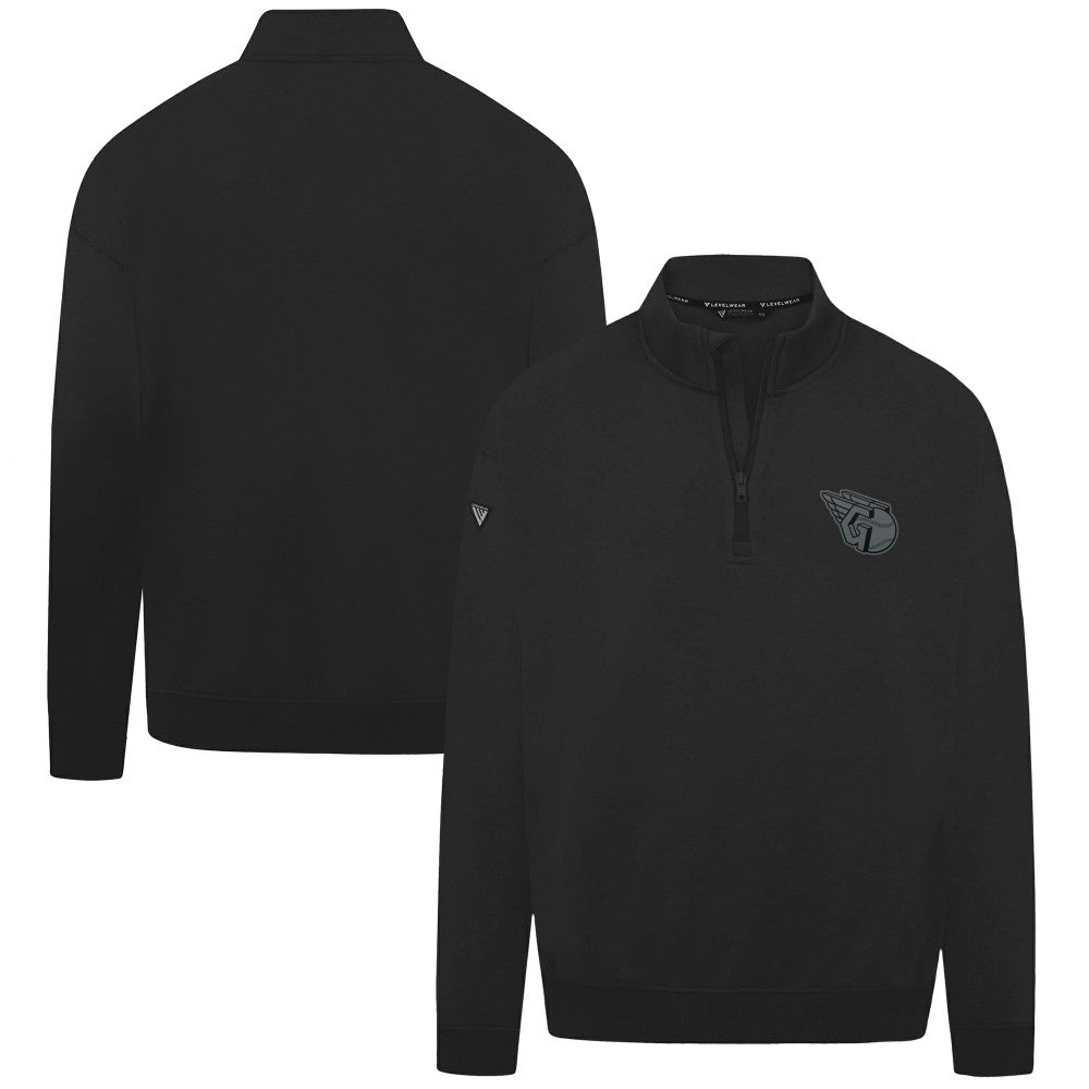 Cleveland Guardians Levelwear Murray Nightfall Quarter-Zip Top Discount