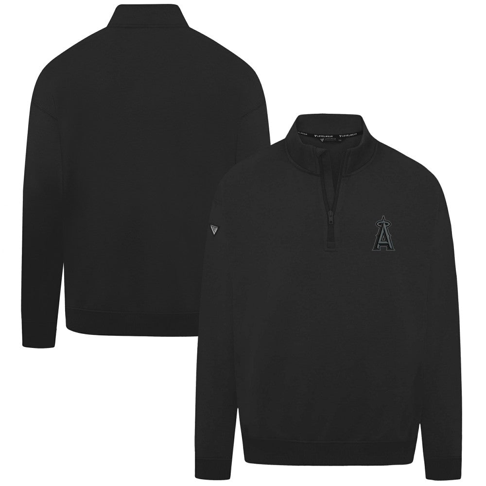 Los Angeles Angels Levelwear Murray Nightfall Quarter-Zip Top Outlet