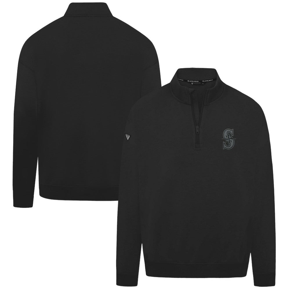 Seattle Mariners Levelwear Murray Nightfall Quarter-Zip Top for sale