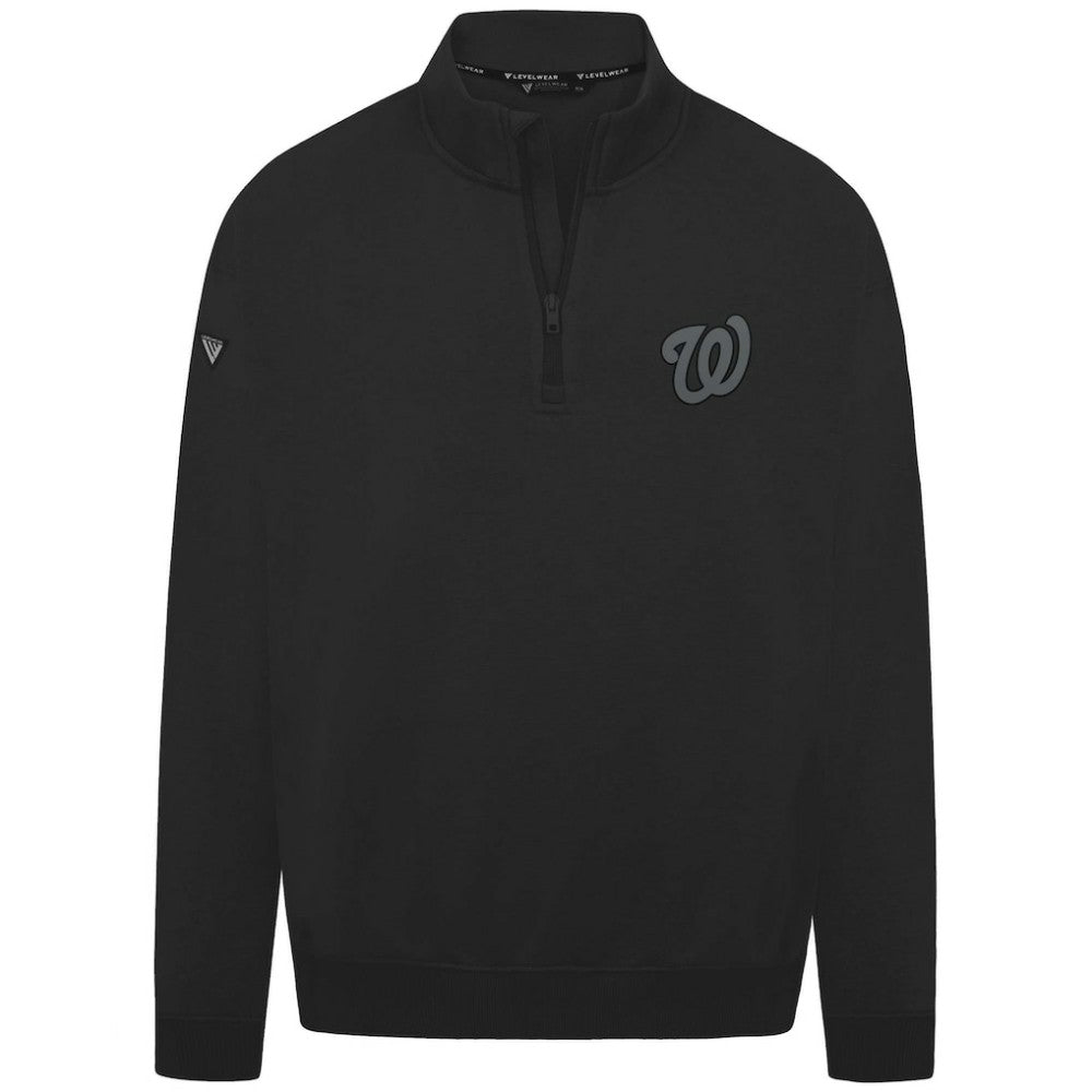 Washington Nationals Levelwear Murray Nightfall Quarter-Zip Top Outlet