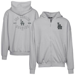 Los Angeles Dodgers Levelwear Uphill Abyssal Full-Zip Hoodie Sale