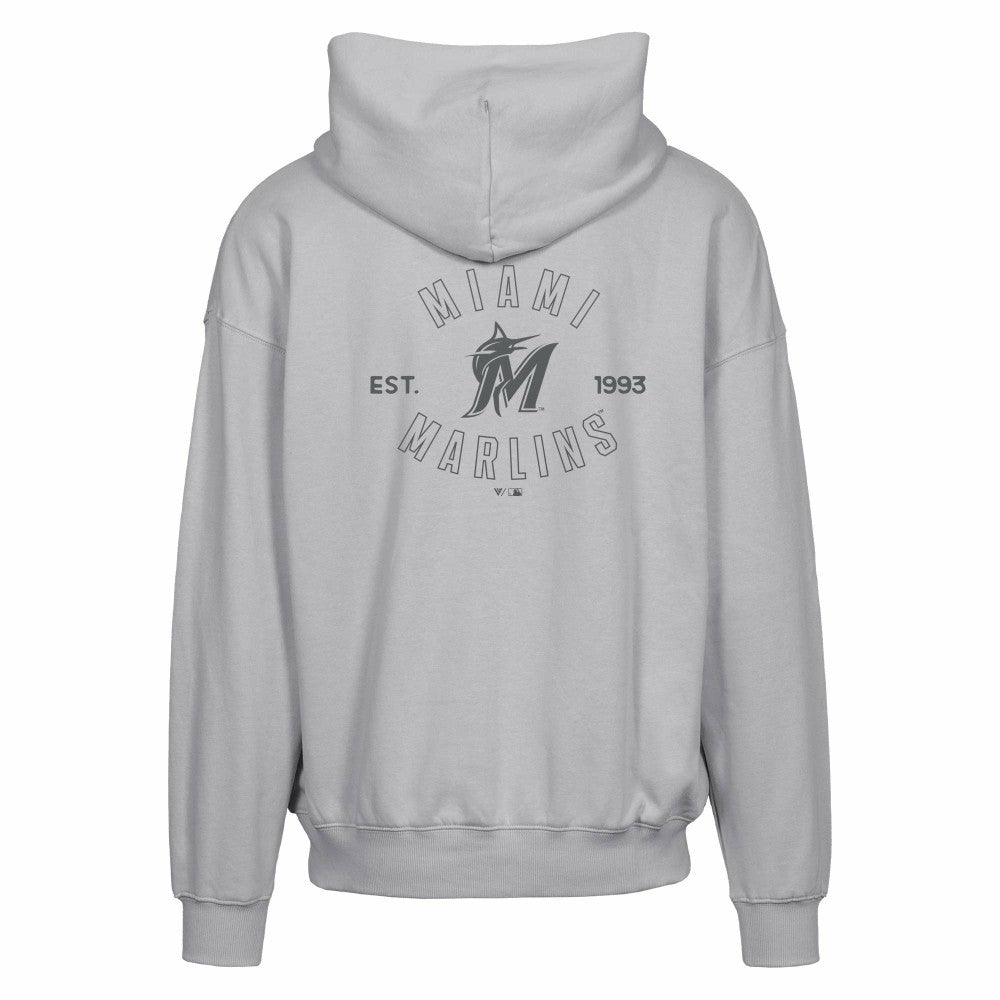 Miami Marlins Levelwear Uphill Abyssal Full-Zip Hoodie Discount