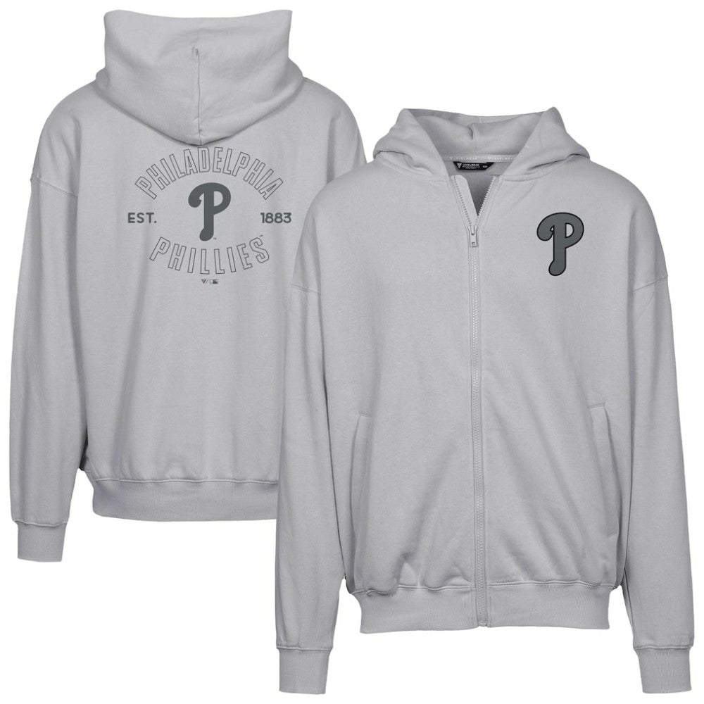 Philadelphia Phillies Levelwear Uphill Abyssal Full-Zip Hoodie Sale
