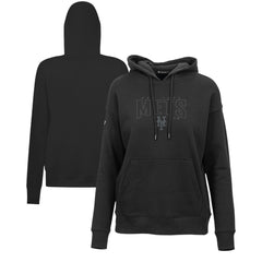 New York Mets Levelwear Women's Adorn Darkmoon Pullover Hoodie Discount