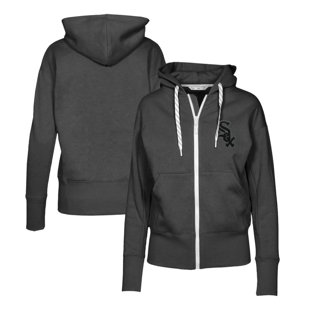 Chicago White Sox Levelwear Women's Gardinia Nightfall Full-Zip Hoodie Sale