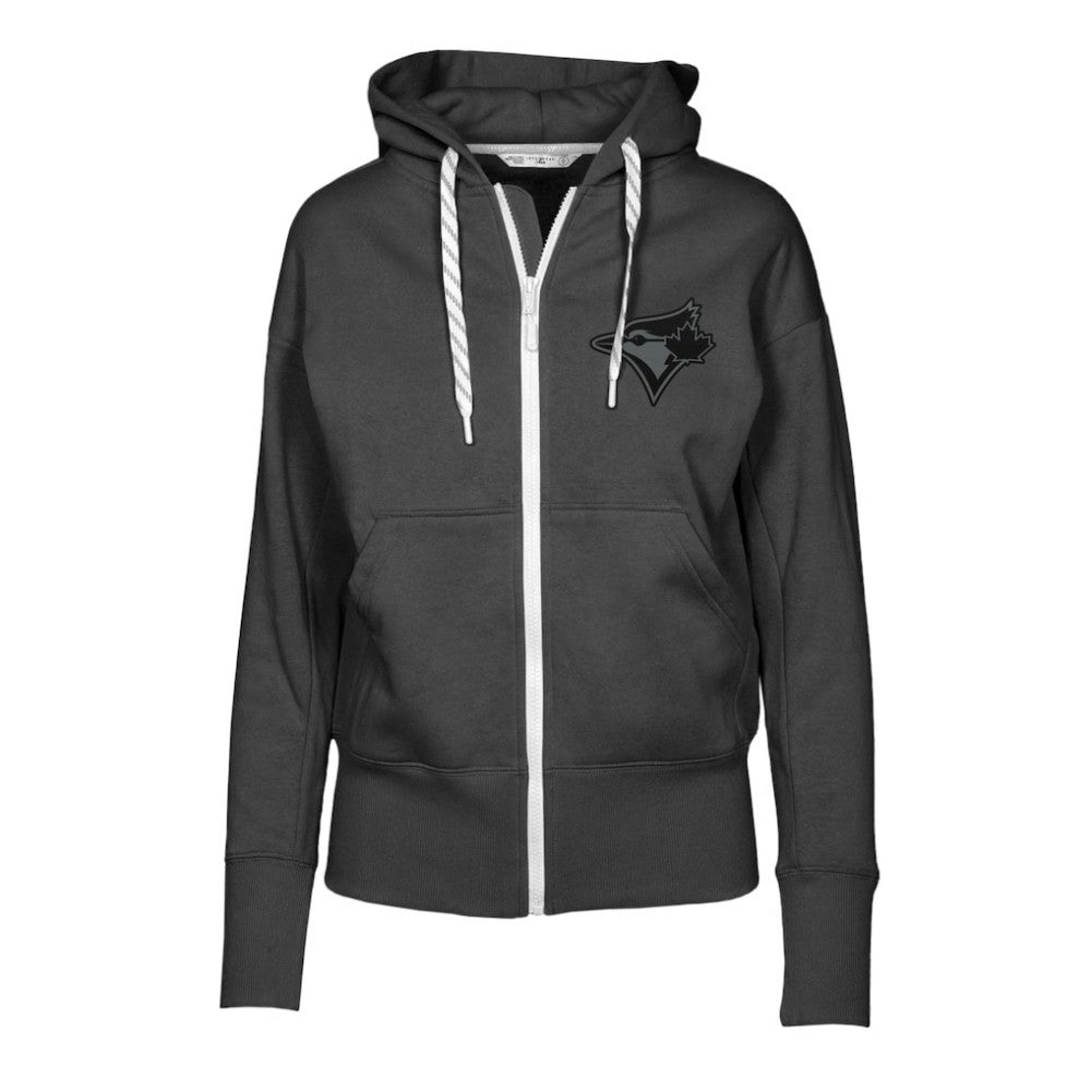Toronto Blue Jays Levelwear Women's Gardinia Nightfall Full-Zip Hoodie Sale