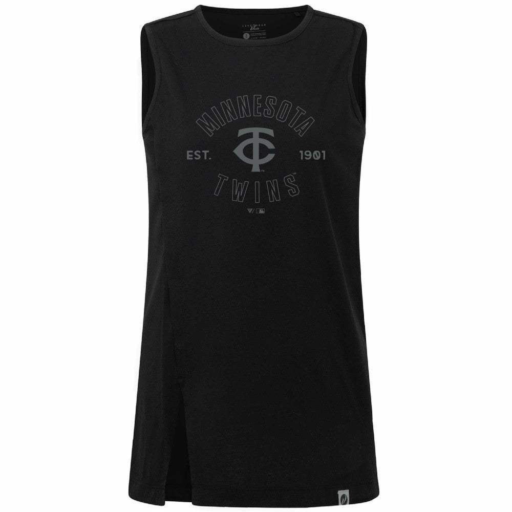 Minnesota Twins Levelwear Women's Influx Abyssal Tank Top Discount