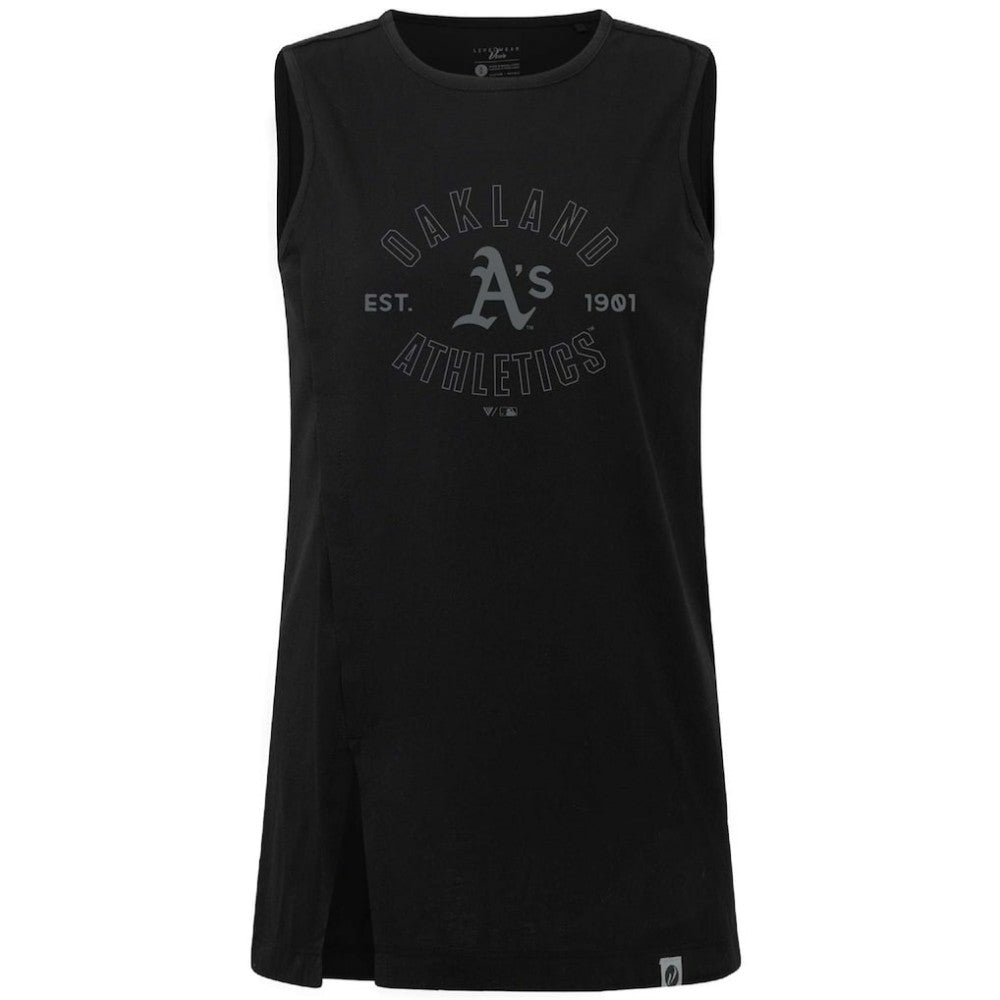 Oakland Athletics Levelwear Women's Influx Abyssal Tank Top for sale