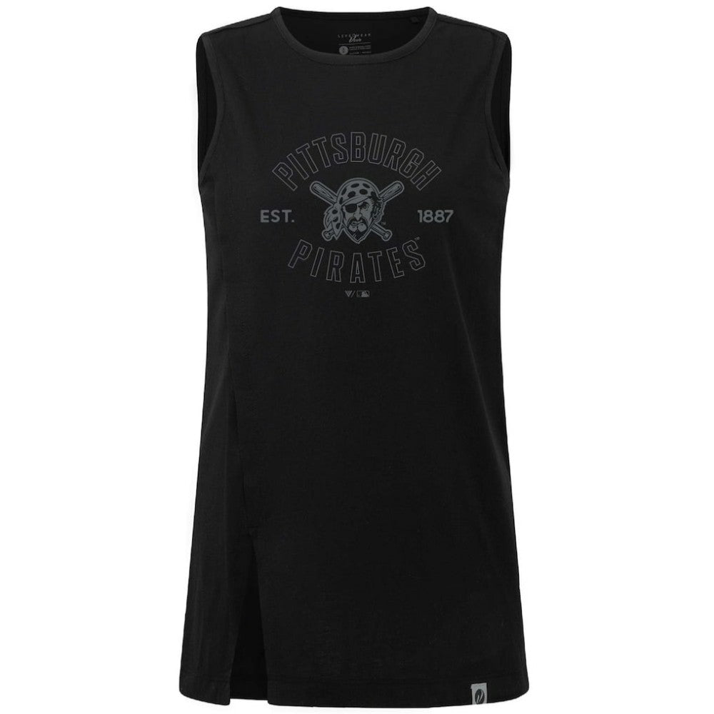 Pittsburgh Pirates Levelwear Women's Influx Abyssal Tank Top Sale